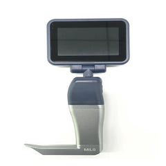 Laringoscopio de vídeo con 6 hojas de acero inoxidable, hojas esterilizables reutilizables, pantalla LCD TFT a color, videolaringoscopio digital opcional de 3 pulgadas