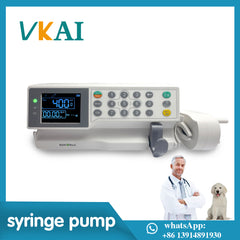 Syringe Pump Portable Medical Equipment Single Double Channel Animal Vet Hospital Pet Veterinary Syringe Pump