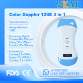 Wireless Ultrasound Probe 3 in 1 Scanner Color Doppler