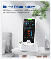 Handheld Vital Signs Monitor Human / Veterinary animal Hospital Portable Patient Monitor Optional for SPO2 NIBP PR capnograph