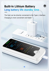 Handheld Vital Signs Monitor Human / Veterinary animal Hospital Portable Patient Monitor Optional for SPO2 NIBP PR capnograph