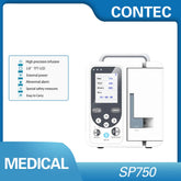 CONTEC SP750 infusion pump with ultra clear LCD display for human or animal intravenous infusion pump