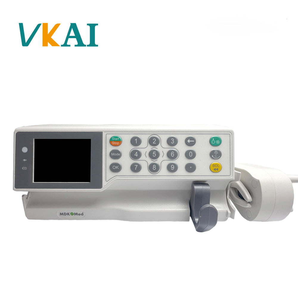 Syringe Pump Portable Medical Equipment Single Double Channel Animal Vet Hospital Pet Veterinary Syringe Pump